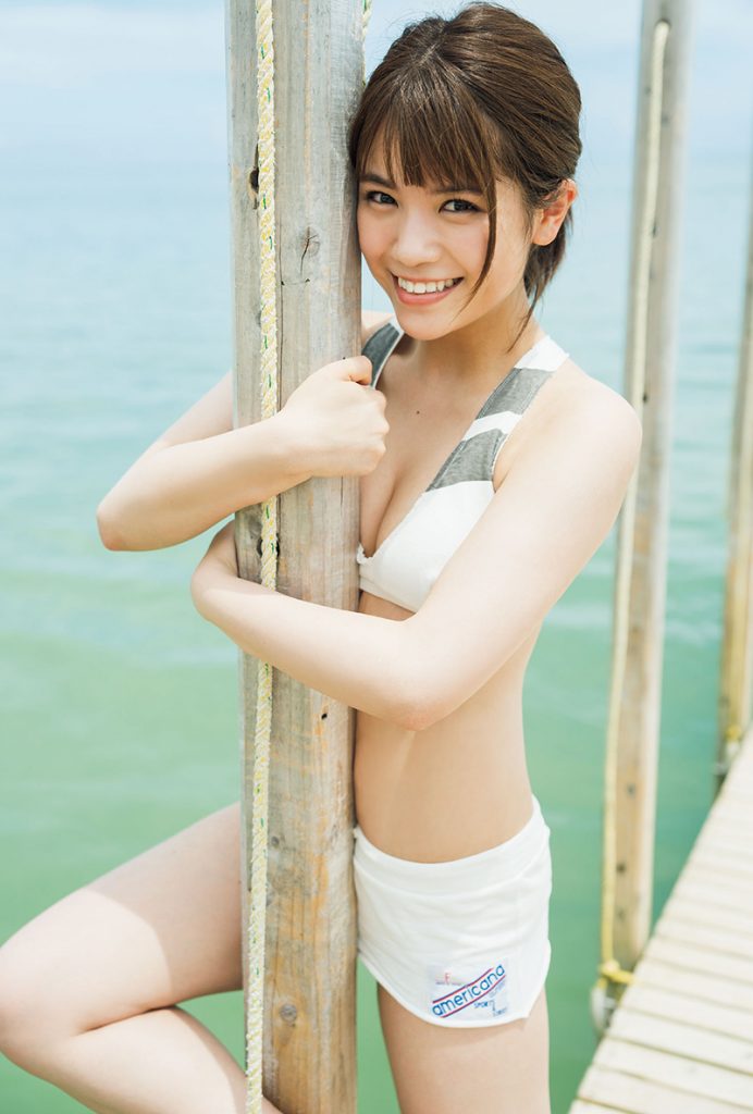 「週刊プレイボーイ34&35号」に登場する村山優香