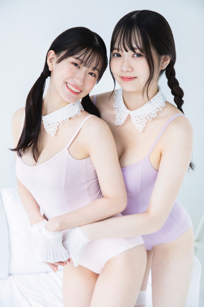 「BUBKA11月号増刊 NMB48ver.」で表紙を飾っているNMB48上西怜&黒田楓和